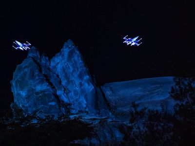 Two X-wing CAVs flew over the opening ceremony of an attraction at Star Wars: Galaxy&rsquo;s Edge at Walt Disney World Resort in December 2019.&nbsp;