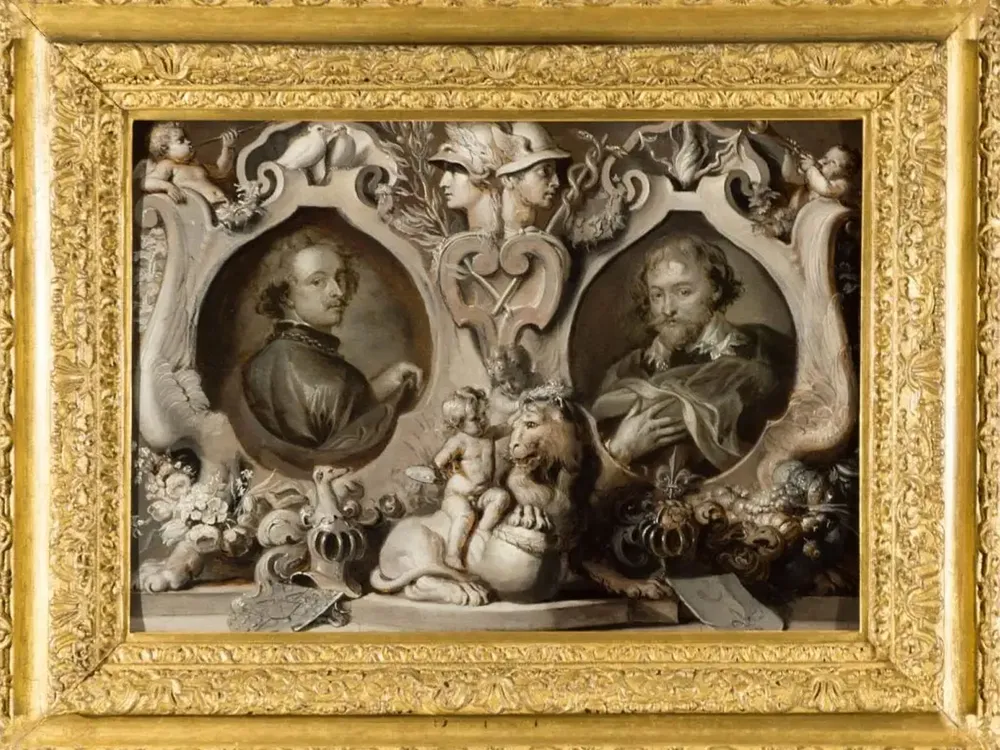 The stolen double portrait of Rubens and van Dyck