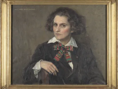 Sylvia Beach, Paul-Emile Bécat, oil on canvas, 1923