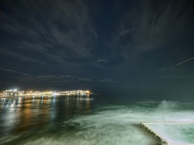 Meteors fly above Sydney, Australia, on July 28, 2022. The Southern Delta Aquariids will be easiest to see from the Southern Hemisphere, but will still be visible at southern latitudes in the United States.