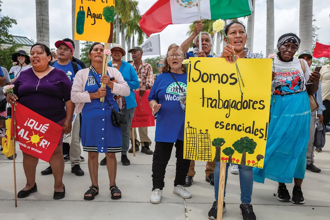 A Workers Memorial Day rally