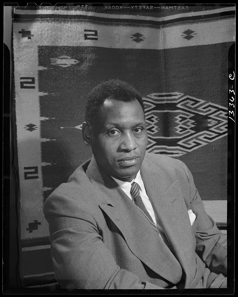 A 1942 photo of Robeson